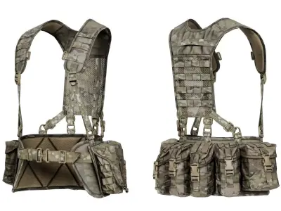 JAYJAYS GEN 4 COMMANDERS CHEST RIG Low-poly 3D model