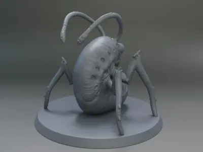 CHRYSALIS insect 3D print model