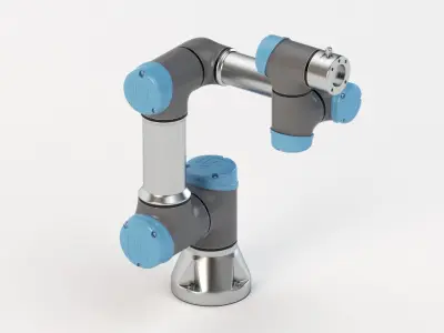 Photorealistic Universal Robots collaborative UR3E 3D model