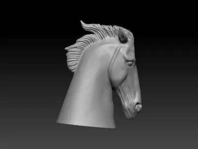 The Kelpies Duke - High-Poly Digital Sculpture 3D print model