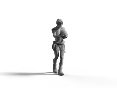 Female Character- Pilot Yari 3D print model
