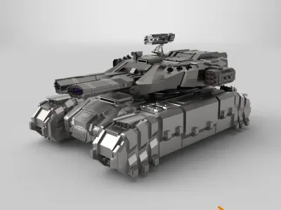  Fantastic Heavy Tank White 