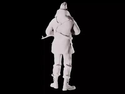 Printable CS2 ROMANOV CHARACTER 3D print model