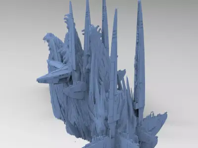 Genma Ruin 4 3D model