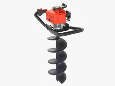 Earth Auger 3D model