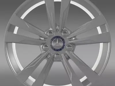 Mercedes Benz S 350 rim 3D model