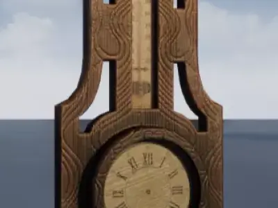 Thermometer 3D Model Low-poly 3D model