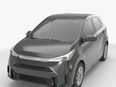 Generic Hatchback 05 3D model