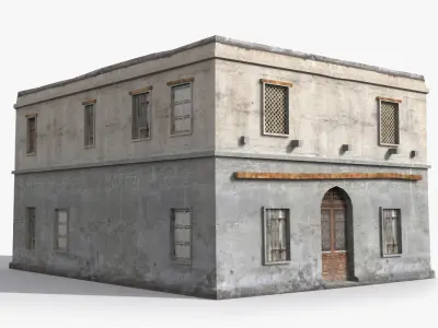 Arab x18 Low-poly 3D model