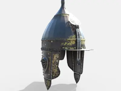 Arabesque - Ottoman Helmet 3D model