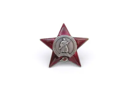 Order of the Red Star Free low-poly 3D model