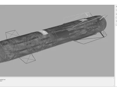rocket 02 3D model
