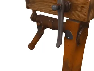 Vintage Industrial Mechanism 3D model