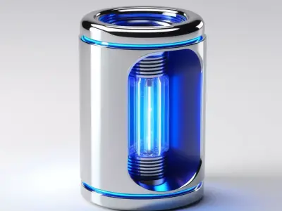 Futuristic Energy Core Device 3D model purchase