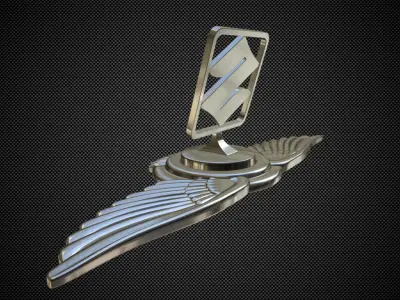 suzuki logo 3D model from CGTrader