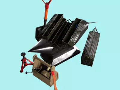 tools Free low-poly 3D model