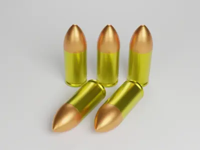 Bullets 3D model