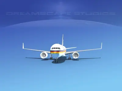 Boeing 767-300 TACA 3D model