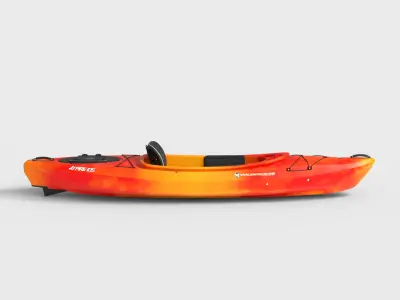 RECREATIONAL KAYAK Low-poly 3D model