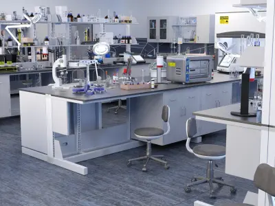 New Laboratory 3D model