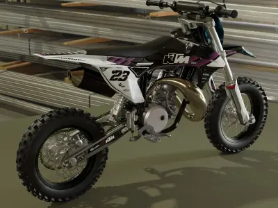 KTM 50 2023 3D model