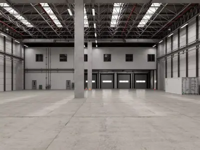 Warehouse Logistic 14 3D model