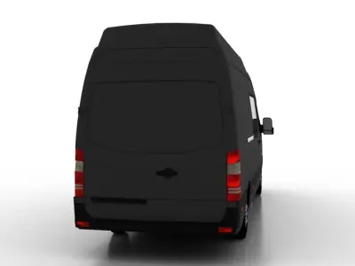 Mercedes Benz Sprinter L3H3 2009 Crew Van EU 3D model