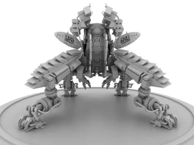 Robot war IV 3D model
