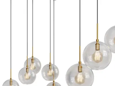  Light Globe Cluster  3D model