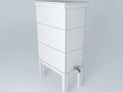 Minhocasa beehive 3D model