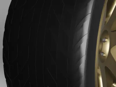 Volk Racing TE37 3D model by BackyardGarage