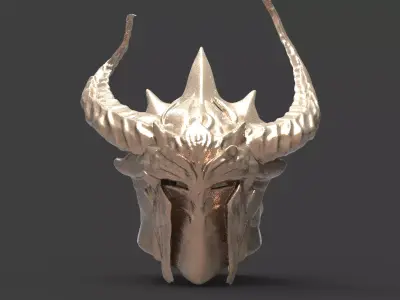 Thule Viking helmet  3D model
