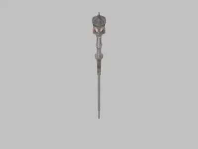 Rosewindow Colossus Blade Legendary Dark Fantasy Greatsword Low-poly 3D model