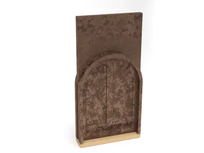 Jabbas Palace Door 1-12 Scale Blackseries 3D print model