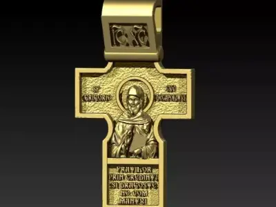 Saint Gregory the Decapolitan 3D print model