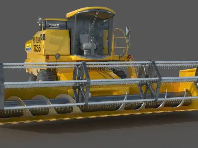  New Holland TC59 Harvester 3D model