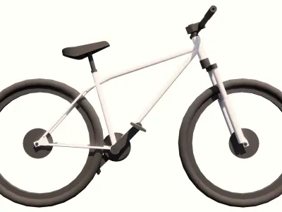 Simple Bike 3D model