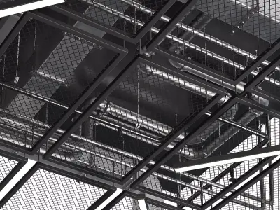 Ceiling 02 Low-poly 3D model purchase