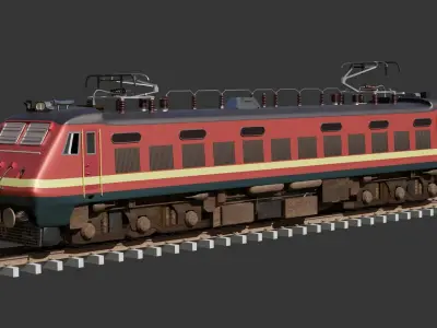 Train wap 4 3D model