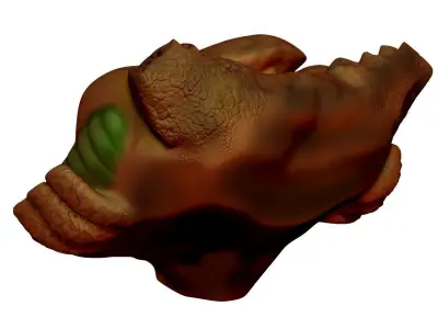 Babylon 5 Vorlon Bust 3D print model