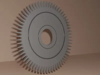 gear part 3D model get
