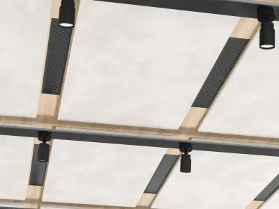 Ceiling 01 3D model purchase