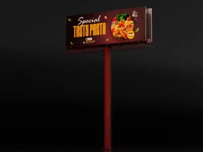 Billboard 3D model get