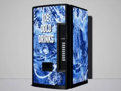 Vending Machine 3D model shop