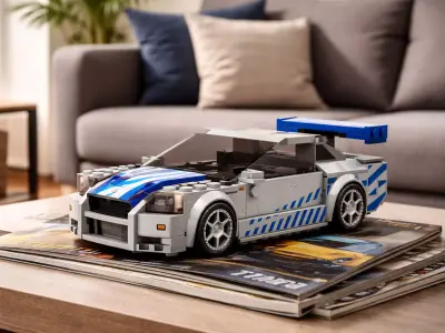 Speed Sports Toy Car 3D model