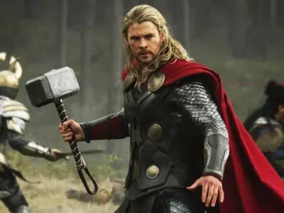 Low-poly Mjolnir thor hammer Low-poly 3D model