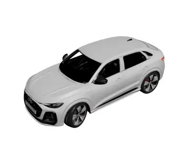 Audi Q5 2026 3D Model Modern Premium Mid-Size SUV 3D model