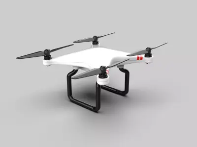 Generic Quadcopter Drone Free 3D model