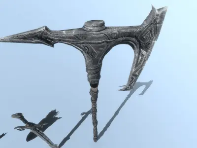 Epic Weapons Low-poly 3D model