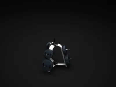 Disk Rack 3D model